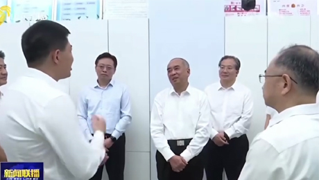 山东省委书记林武来公司视察，强调保持产品先进性，加快向高端化发展。